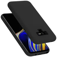 Etui i futerały do telefonów - Etui ochronne Cadorabo do Samsung Galaxy NOTE 9 w kolorze czarnym Etui na telefon komórkowy Pokrowiec TPU Etui - miniaturka - grafika 1
