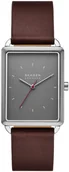 Zegarki męskie - Zegarek Skagen SKW6932 Brown Leather Strap 29mm - miniaturka - grafika 1