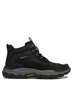 Botki męskie - Skechers Trzewiki Respected Boswell 204454/BLK Czarny - miniaturka - grafika 1