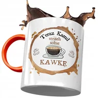 Kubki - Kubek Pomarańczowy Dla Kamila Kolegi Męża Prezent z Nadrukiem ze Zdjęciem + Opakowanie na prezent (wzór 03) - miniaturka - grafika 1