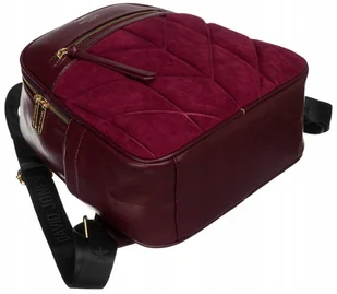 Elegancki plecak damski ze skóry ekologicznej — David Jones - Torebki damskie - miniaturka - grafika 9