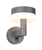 Lampy ogrodowe - Trio MACKENZIE 230569142 kinkiet zewnętrzny z czujnikiem ruchu LED 8W IP54 antracyt - miniaturka - grafika 1