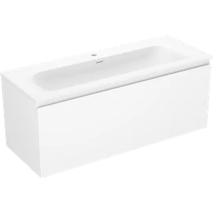 Mexen Orio szafka łazienkowa 120 cm z umywalką Vela, 1 szuflada, biała mat - 91A10-12047-1-BF01-W23M01 - Szafki łazienkowe - miniaturka - grafika 1
