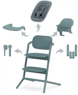 Krzesełka do karmienia - Cybex Krzesełko Lemo 4-In 1 Set Abtshe Stone Blue - Mid Blue - miniaturka - grafika 1