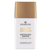 Bronzery i konturowanie twarzy - Essence Drop Of Sunshine Bronzing Drops kropelki brązujące do twarzy 25 ml - miniaturka - grafika 1