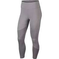 Spodnie rowerowe - Nike damskie rajstopy treningowe Atmosphere Grey S - miniaturka - grafika 1