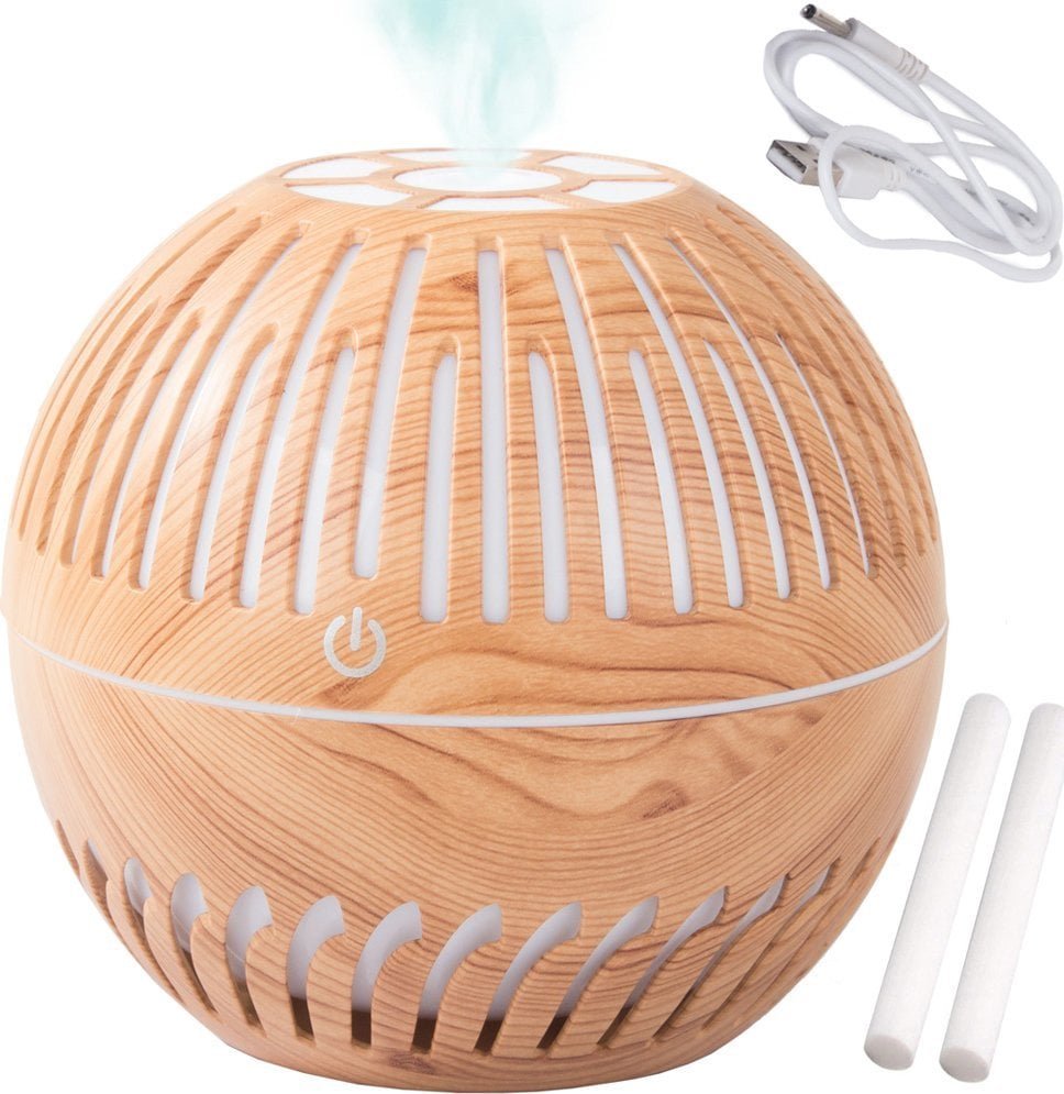 Nawilżacz powietrza Verk Nawilżacz powietrza dyfuzor zapachowy aromaterapia lampka nocna led rgb Nawilżacz powietrza dyfuzor zapachowy aromaterapia lampka nocna led rgb