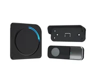 Dom i wnętrze OUTLET - Solight 1L67B - Bezprzewodowy dzwonek do gniazdka 230V IP56 czarny - miniaturka - grafika 1