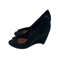 Półbuty damskie - Półbuty klasyczne damskie koturn SCHUTZ 38 - miniaturka - grafika 1