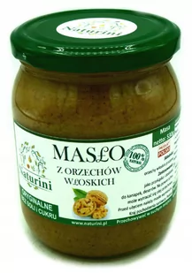MASŁO Z ORZECHÓW WŁOSKICH POLSKIE 100% SMOOTH 530g - Słodkie kremy i masła - miniaturka - grafika 1