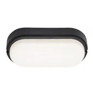 Lampy ogrodowe - RABALUX 7409 Hort Zewnętrzna lampa ścienna 1100  IP54 czarny LED 15 - miniaturka - grafika 1