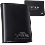 Portfele - Skórzany portfel męski Always Wild, 13 x 9,5 x 2 cm - miniaturka - grafika 1