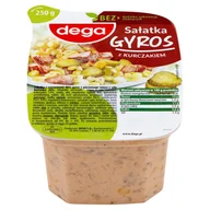 Konserwy i dania rybne - dega Sałatka gyros z kurczakiem 250 g - miniaturka - grafika 1