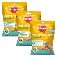 Suplementy i witaminy dla psów - Przysmak dla psa PEDIGREE Multivitamins Odporność 3 x 180 g - miniaturka - grafika 1