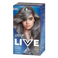 Farby do włosów i szampony koloryzujące - Schwarzkopf LIVE URBAN METALLICS trwała farba do włosów U72 Dusty Silver - miniaturka - grafika 1