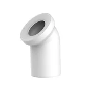 Akcesoria do armatury i ceramiki - Kolanko WC 45º Sanit - miniaturka - grafika 1