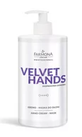 Kremy i maski do rąk - Farmona Professional Velvet Hands Kremo-Maska Do Dłoni 500ml - miniaturka - grafika 1