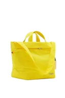 Torebki damskie - Desigual Women's PRIORI LITUANIA Accessories nylonowa torba na zakupy, żółta, żółty - miniaturka - grafika 1