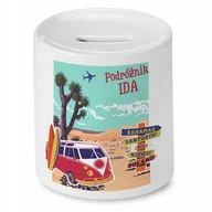 Skarbonki - Skarbonka 330 ml Dla Idy Córki Dziecka Prezent z Nadrukiem ze Zdjęciem - miniaturka - grafika 1