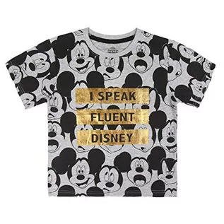Koszulki dla chłopców - Cerdá Cerdá Chłopięca Camiseta Manga Corta Premium Mickey T-shirt, szary (Gris C13), lata (rozmiar producenta: 10) 2200003723-C13 - grafika 1