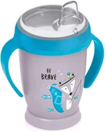 Kubki dla dzieci - Lovi Junior Kubek Niekapek 250 ml Indian Summer Niebieski 6m+ - miniaturka - grafika 1