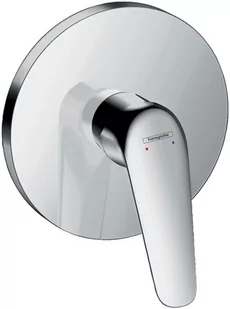 Bateria prysznicowa podtynkowa HighFlow Hansgrohe NOVUS 71066000 element zewnętrzny - Baterie podtynkowe - miniaturka - grafika 1