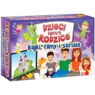 Gry planszowe - Kangur Dzieci kontra rodzice bajki filmy i seriale - miniaturka - grafika 1