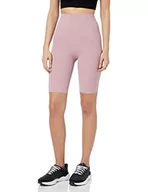 Legginsy - Damskie legginsy sportowe antycellulitowe spodenki do jogi z wysoką talią kolarskie Scrunch Butt spodenki do jogi kryjące Scrunch Butt Jogging Dance Course Gym, A-rose, L - miniaturka - grafika 1