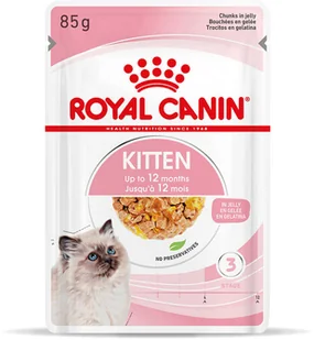 Royal Canin Kitten w galaretce - 48 x 85 g - Mokra karma dla kotów - miniaturka - grafika 1