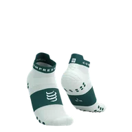 Skarpetki sportowe męskie - COMPRESSPORT Skarpetki do biegania krótkie PRORACING SOCKS V4 RUN LOW sugar/storm - miniaturka - grafika 1