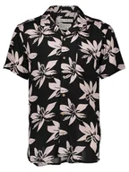 Koszule damskie - Urban Surface Koszula w kolorze czarno-kremowym - miniaturka - grafika 1