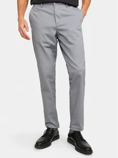 Jack & Jones Chinosy Marco 12150148 Szary Slim Fit - Spodnie męskie - miniaturka - grafika 1