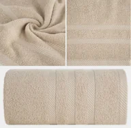 Ręczniki - Ręcznik Frotte 70x140 Eurofirany MILO beżowy 500gsm Bawełniany Kąpielowy - miniaturka - grafika 1