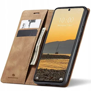 Spacecase Etui Wallet Poco X6 / RM Note 13 Pro 5G light brown - Etui i futerały do telefonów Spacecase Etui Wallet Poco X6 / RM Note 13 Pro 5G light brown - Etui i futerały do telefonów - miniaturka - grafika 1