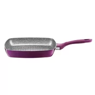 Patelnie - Ambition Patelnia grillowa GLAMOUR purple 28cm 83114) > PROMOCJA! ZA KAŻDE WYDANE 500 ZŁ OTRZYMASZ BON 55ZŁ NA ZAKUPY W NEONET > RATY 0% - miniaturka - grafika 1