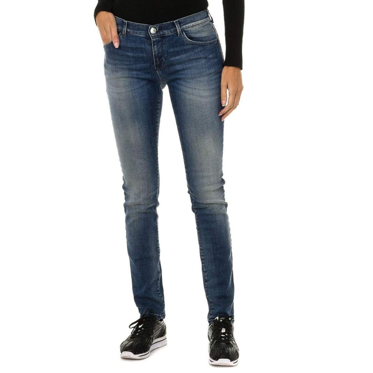 Spodnie damskie Armani Jeans J23 jeansowe push up-W26
