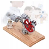 Zabawki interaktywne dla dzieci - MODEL EDUKACYJNY SILNIKA STIRLINGA EKSPERYMENT PALNIK GENERATOR ENERGII - miniaturka - grafika 1