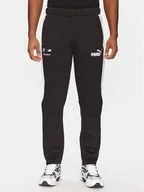Spodnie sportowe męskie - Puma Spodnie dresowe BMW MMS MT7+ 624140 Czarny Regular Fit - miniaturka - grafika 1