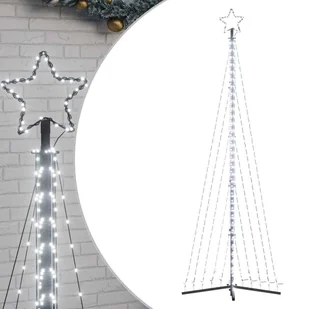 vidaXL Lampki choinkowe, 495 zimnych białych LED, 300,5 cm - Ozdoby bożonarodzeniowe - miniaturka - grafika 1