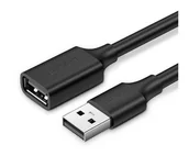 Kable USB - Ugreen US103 USB 2.0 przedłużający 2m czarny - miniaturka - grafika 1