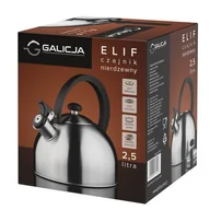 Czajniki na gaz - Czajnik ze stali nierdzewnej ELIF 2,5 l - miniaturka - grafika 1