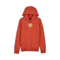 Bluzy damskie - BLUZA Z KAPTUREM FOX LADY HEAD ATOMIC ORANGE - miniaturka - grafika 1