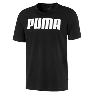 Koszulki męskie - Puma, Koszulka męska, Ess Tee 85474201, czarny, rozmiar XL - grafika 1