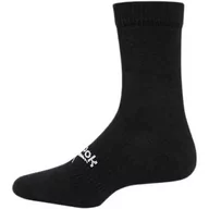 Skarpetki damskie - Reebok Active Foundation Crew skarpety, czarne, XL, Czarny, XL - miniaturka - grafika 1