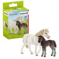 Figurki dla dzieci - Schleich SLH 42423 Kucyki Klacz + źrebię 42423 - miniaturka - grafika 1