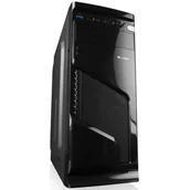 Obudowy komputerowe - ModeCom Logic K1 czarna (AT-K001-10-0000000-0002) - miniaturka - grafika 1
