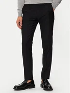 Spodnie męskie - Jack&Jones Chinosy Solaris 12141112 Czarny Super Slim Fit - miniaturka - grafika 1