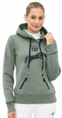 Kurtki jeździeckie - Spooks Bluza LOGO SEQUIN HOODY - stormy green - miniaturka - grafika 1