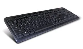 C-Tech KB-102M CZ/SK (KB-102M-U-BL) Czarna - Klawiatury - miniaturka - grafika 1
