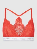 Biustonosze - Biustonosz trójkątny z obszyciem koronką - miniaturka - grafika 1